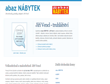 Tablet Screenshot of abaz-nabytek.akce-letaky.cz