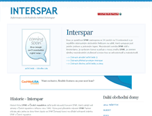 Tablet Screenshot of interspar.akce-letaky.cz