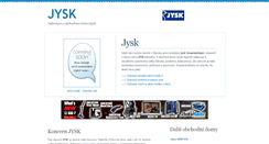 Desktop Screenshot of jysk.akce-letaky.cz