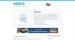 Desktop Screenshot of hervis.akce-letaky.cz