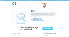 Desktop Screenshot of obi.akce-letaky.cz